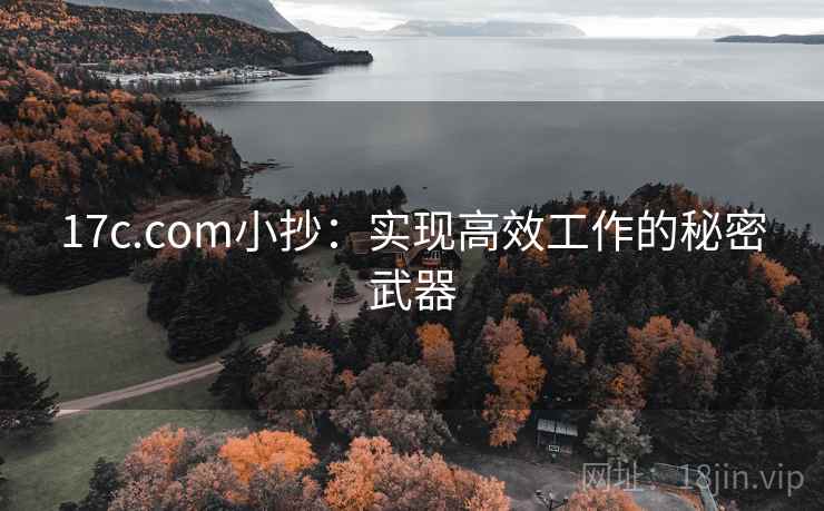 17c.com小抄：实现高效工作的秘密武器